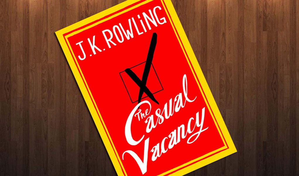 Divulgada capa do primeiro romance para adultos de J.K. Rowling