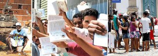 Negros são mais de 90% dos desempregados na RMS