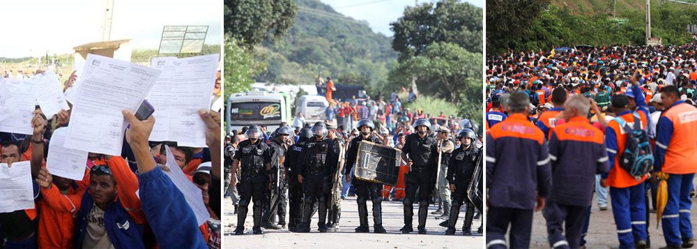 Greve em Suape continua e BPChoque é acionado