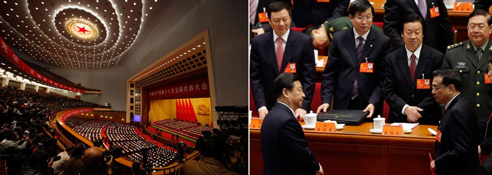 Sem surpresas, China define nova cúpula partidária