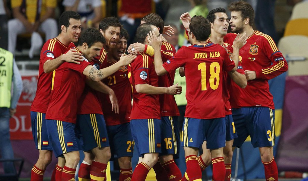 Espanha leva a Eurocopa com goleada sobre a Itália