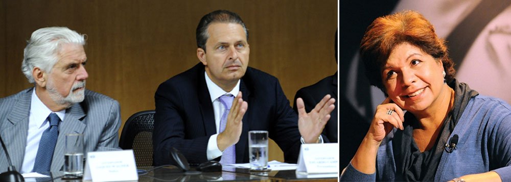 Dora sugere a Eduardo que desconfie de Wagner