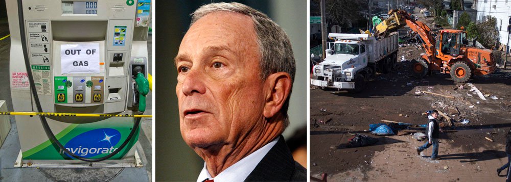 Bloomberg determina racionamento de gasolina em Nova York