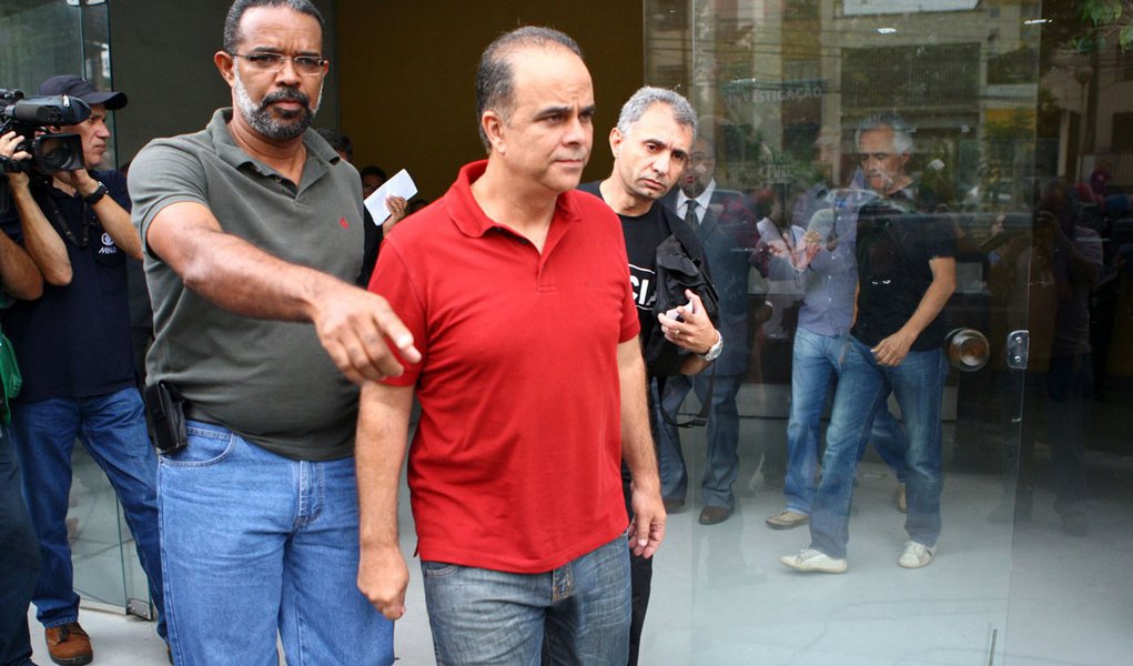 Marcos Valério está preso