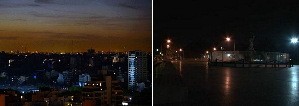 Apagão deixa Buenos Aires às escuras