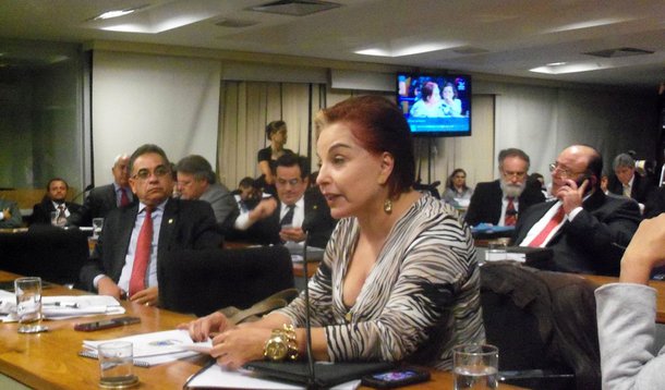 Íris de Araújo conta na CPI que também já foi ameaçada