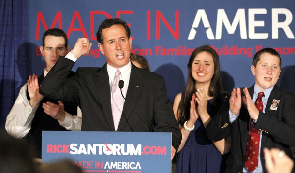 Santorum vence primárias no Mississippi e Alabama