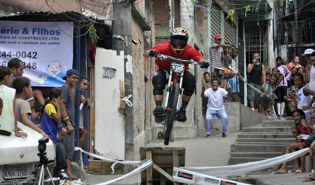 Descendo o morro em alta velocidade