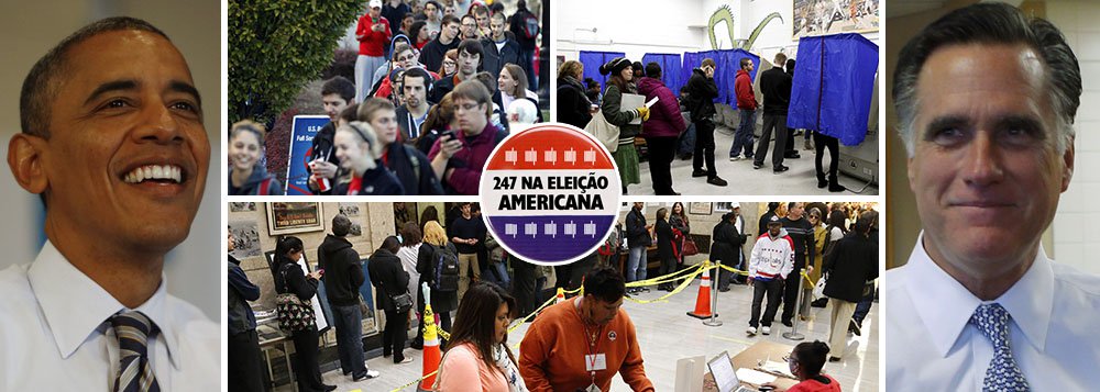 Romney lidera votação, mas Obama leva estados-chave