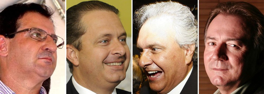 Caiado monta palanque para Campos em Goiás