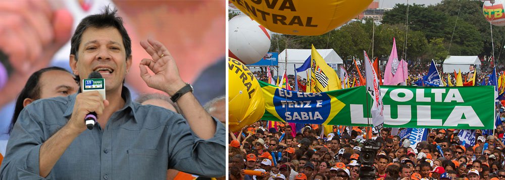 Haddad: Quem sabe Lula volta à presidência
