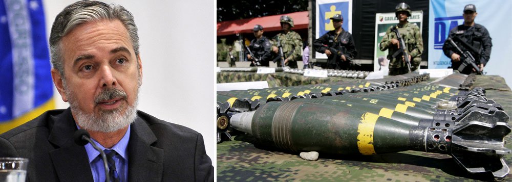 Patriota reitera apoio a plano de paz com as Farc