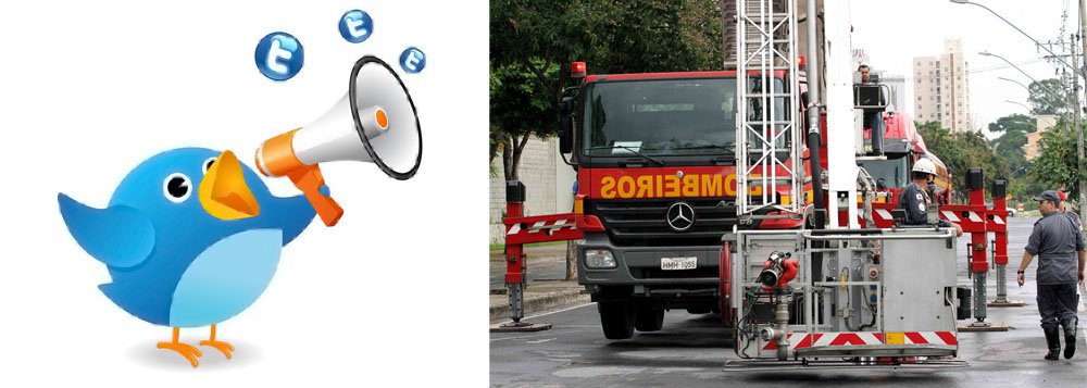 Bombeiros de Minas agora atendem pelo Twitter
