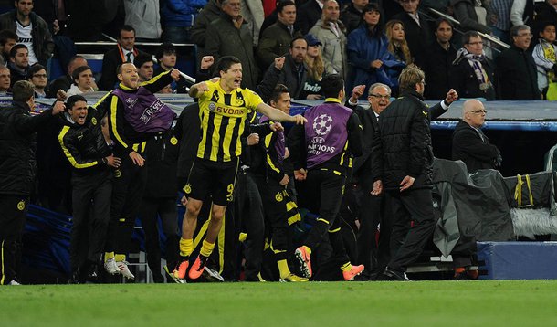 Borussia perde, mas vai à final da Champions