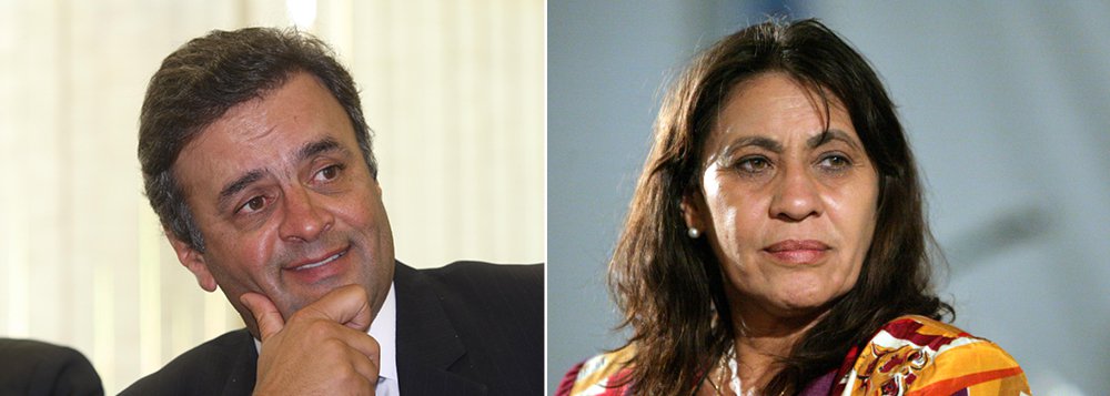 Cruvinel vê Aécio com "sotaque de candidato"