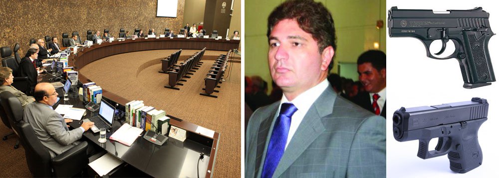 TJ suspende processo contra deputado do PSDB por posse ilegal de armas