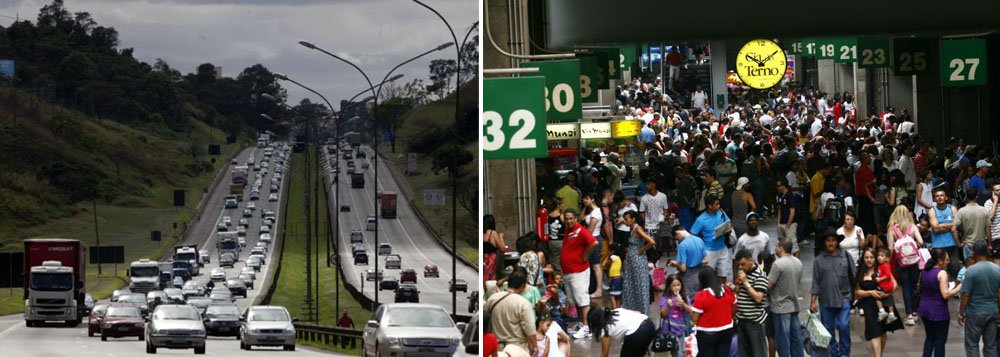 Feriado deve levar 503 mil aos terminais rodoviários de SP