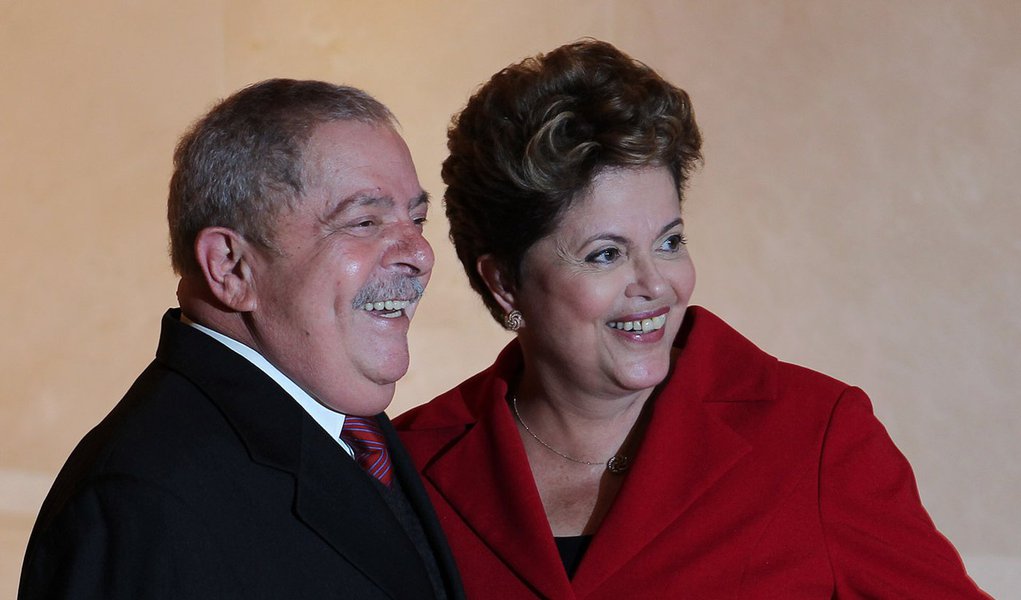 Dilma para Lula: 'Meu presidente e meu líder'
