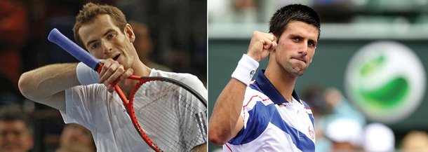 Murray e Djokovic no "grupo da morte"