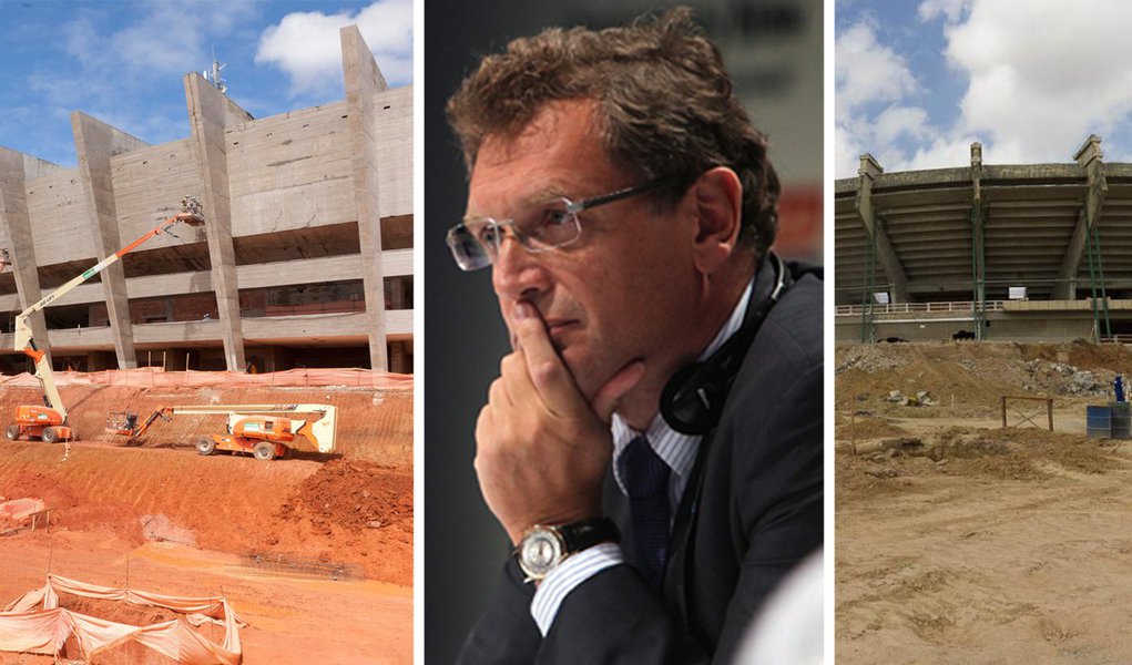 Valcke pressiona e cobra estádios "6 meses antes"