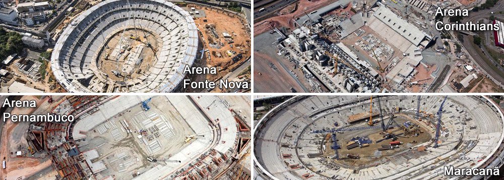 Para marcar sua história: conheça os estádios da Copa