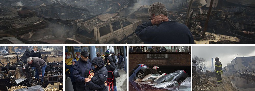 Catástrofe em Nova York