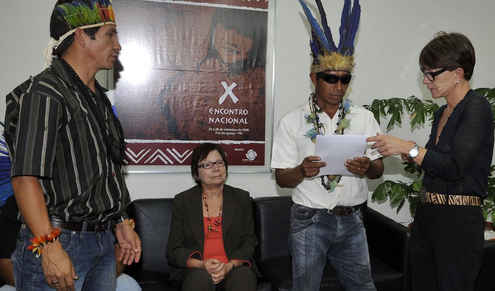 Índios Guarani Kaiowá querem pressa na demarcação