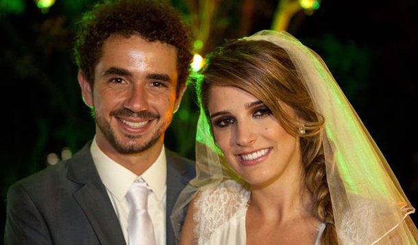 Felipe Andreoli se casa em São Paulo