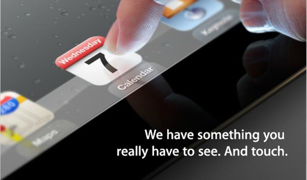 Apple apresenta hoje o iPad 3 