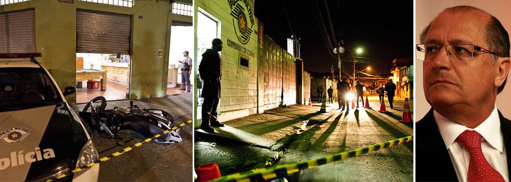 Violência explode em São Paulo e desafia Alckmin