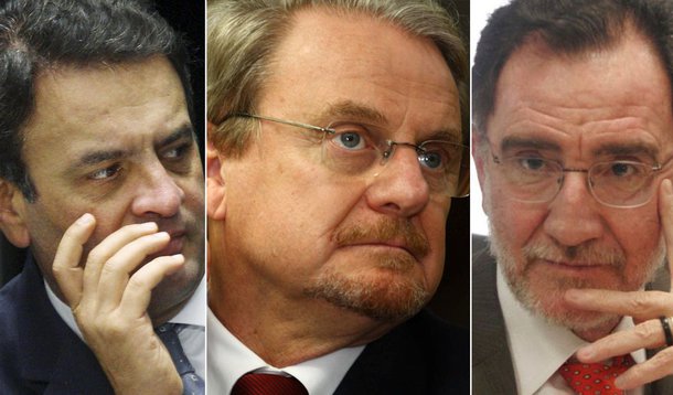 Clima quente em BH: Aécio e Patrus disputam Lacerda