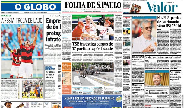 Jornais brasileiros decidem sair do Google News