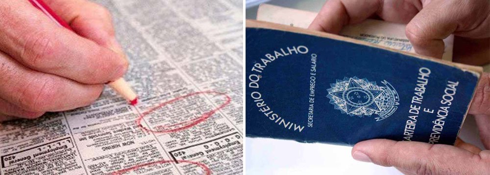 Taxa de desemprego é a menor em dez anos