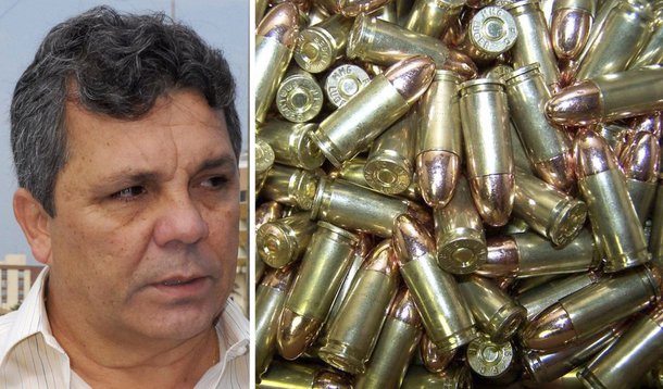 Ex-deputado do DEM tinha 1.400 balas em casa