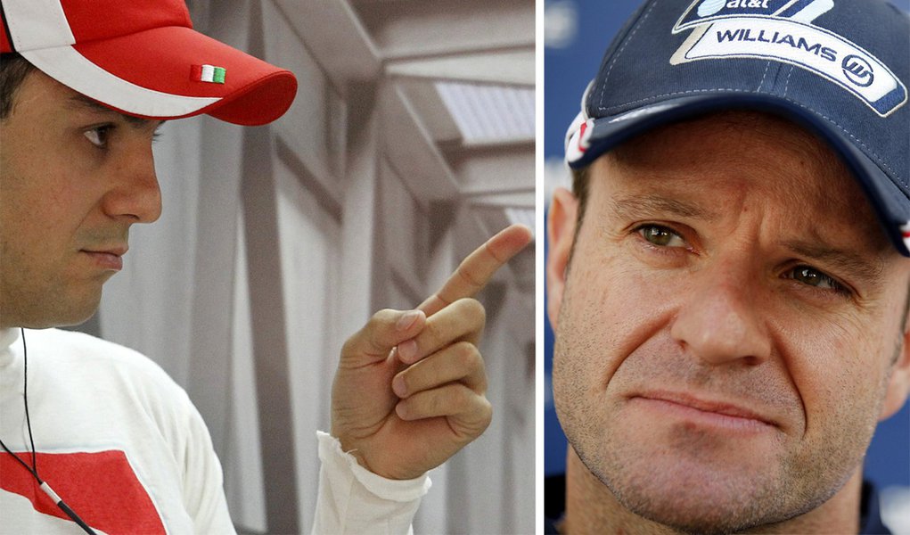 Conselho do amigo Massa a Rubinho: pare agora!