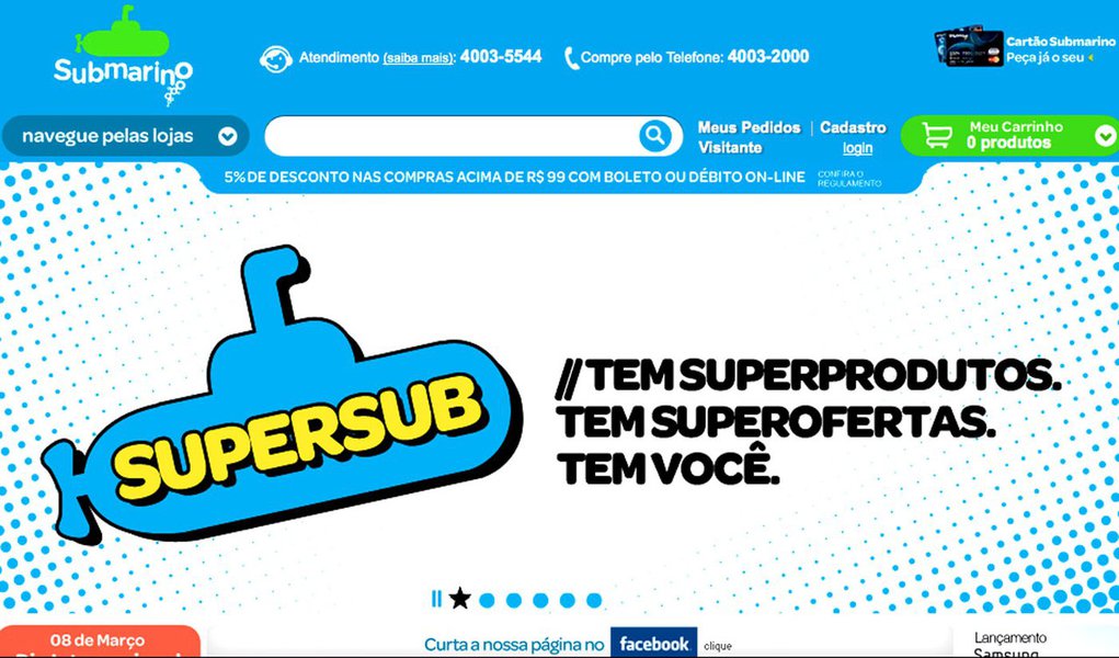 Submarino.com corre o risco de submergir de vez