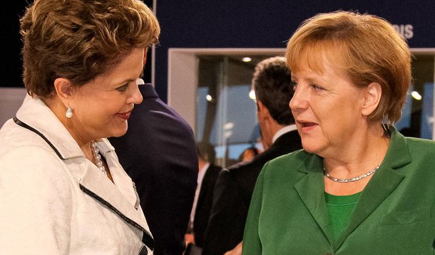 Dilma conversa hoje com Angela Merkel sobre crise econômica 