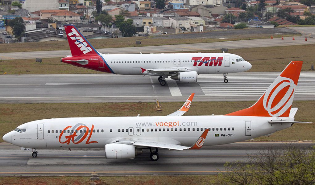 Aéreas tiveram prejuízo de R$ 1,4 bi em 2011