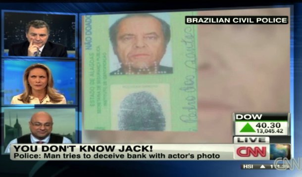 Jack Nicholson “recifense” bombou em todo mundo