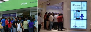 Atendente da Vivo sugere jogar celular na parede