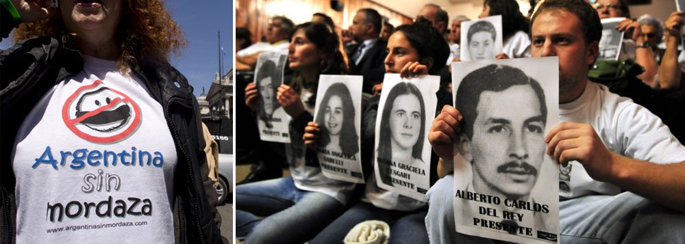 Argentina condena ex-militares por crimes na ditadura