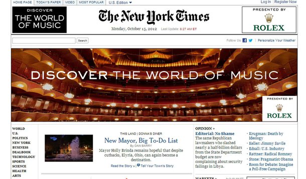 NYT busca brasileiros com site em português