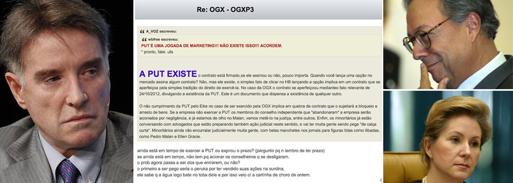 Malan deve ser processado por colapso de Eike