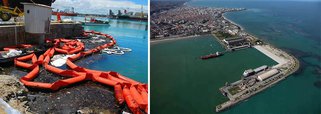 IMA investiga vazamento de óleo no Porto de Maceió