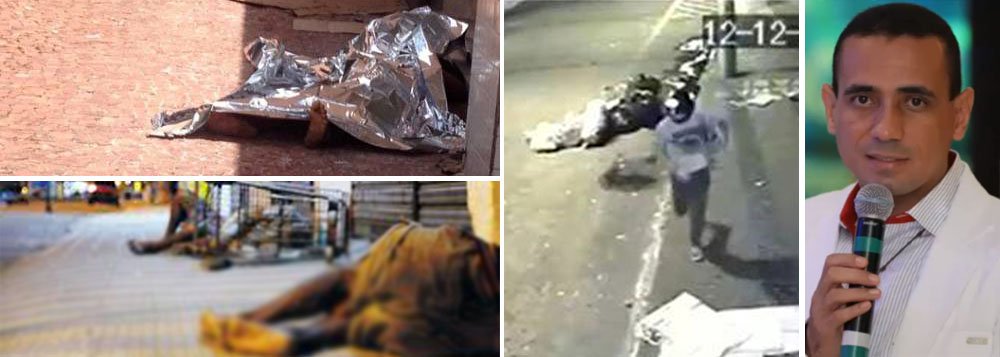 Luz da Vida faz vigília por moradores de rua mortos