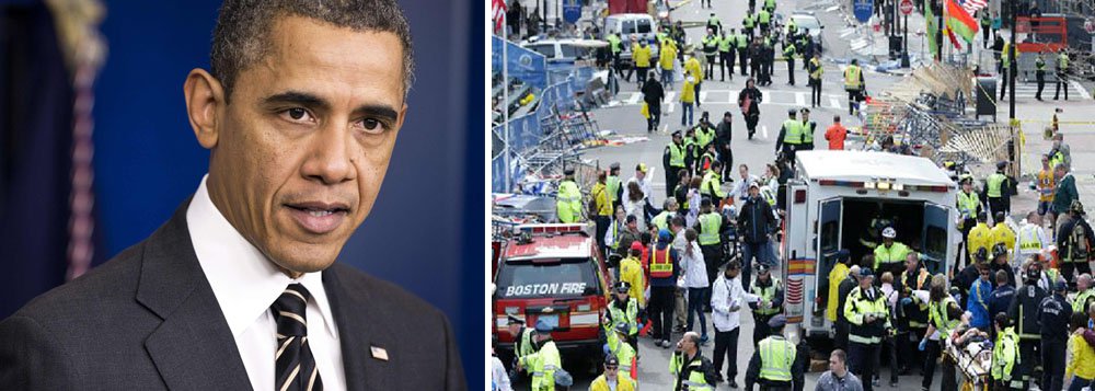 Obama vai a Boston em meio a caçada por suspeito