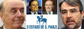 Estadão censura réplica e faz de Serra intocável