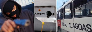 Caça aos bandidos: ônibus vão circular com fotos de assaltantes