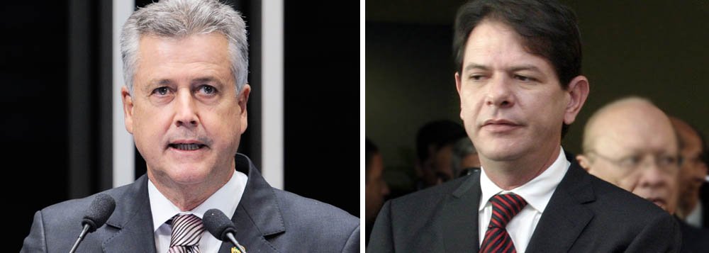 No Senado, Rollemberg diz para Cid Gomes se calar
