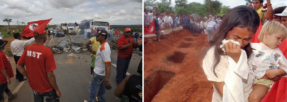 Protesto bloqueia AL-101 Norte